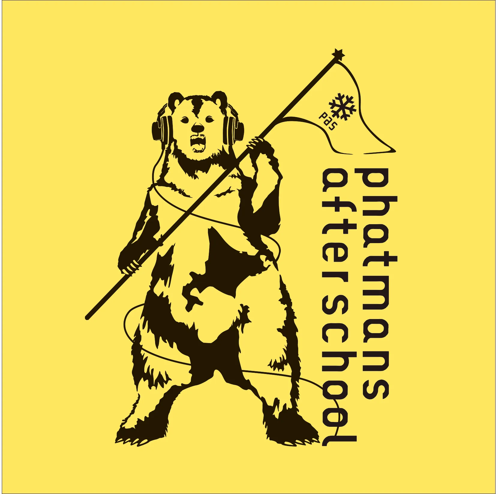 Official album cover art for the release phatmans after school by saji