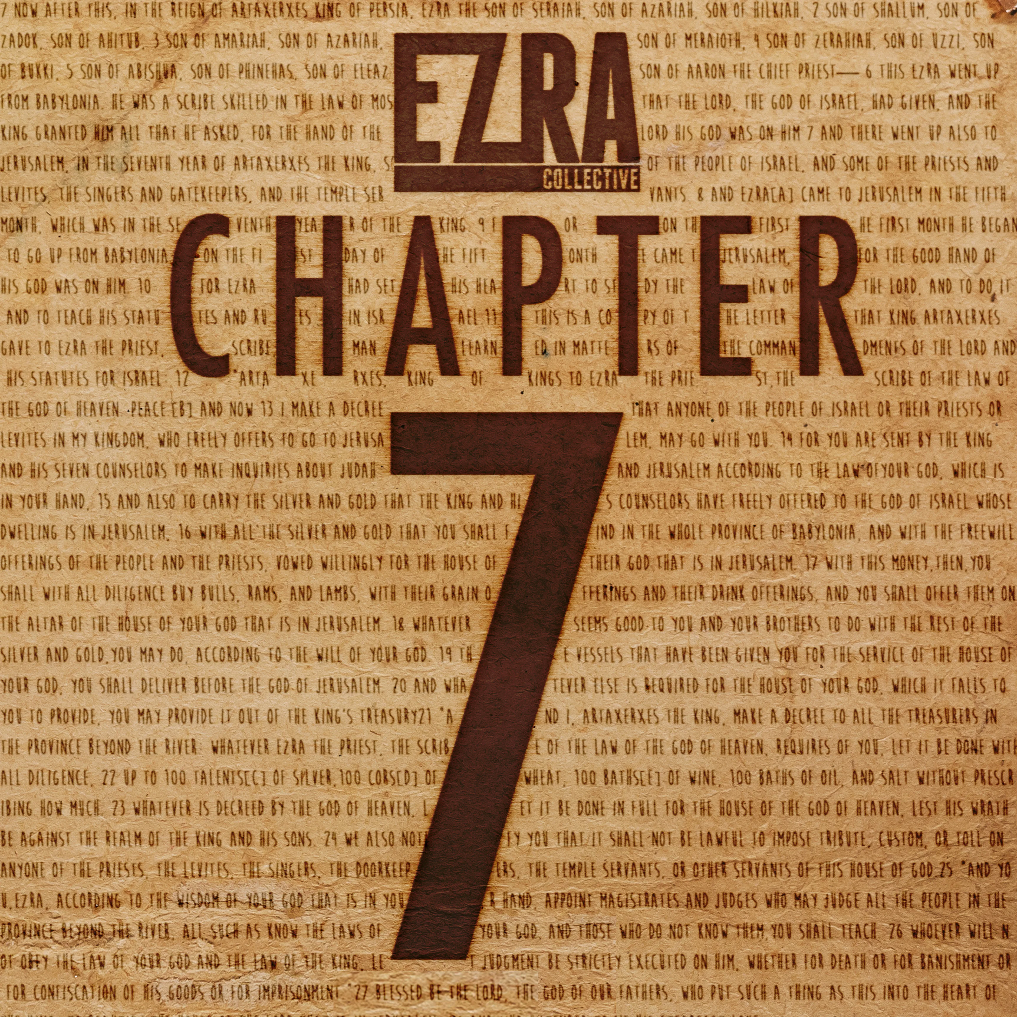 Official album cover artwork for Chapter 7 by Ezra Collective