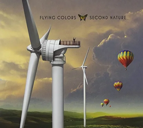 Official album cover art for the release Second Nature by Flying Colors
