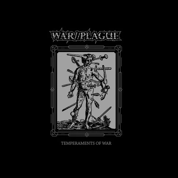 Official album cover art for the release Temperaments Of War by War//Plague