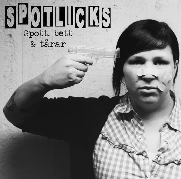 Official album cover art for the release Spott, bett & Tårar by Spotlicks