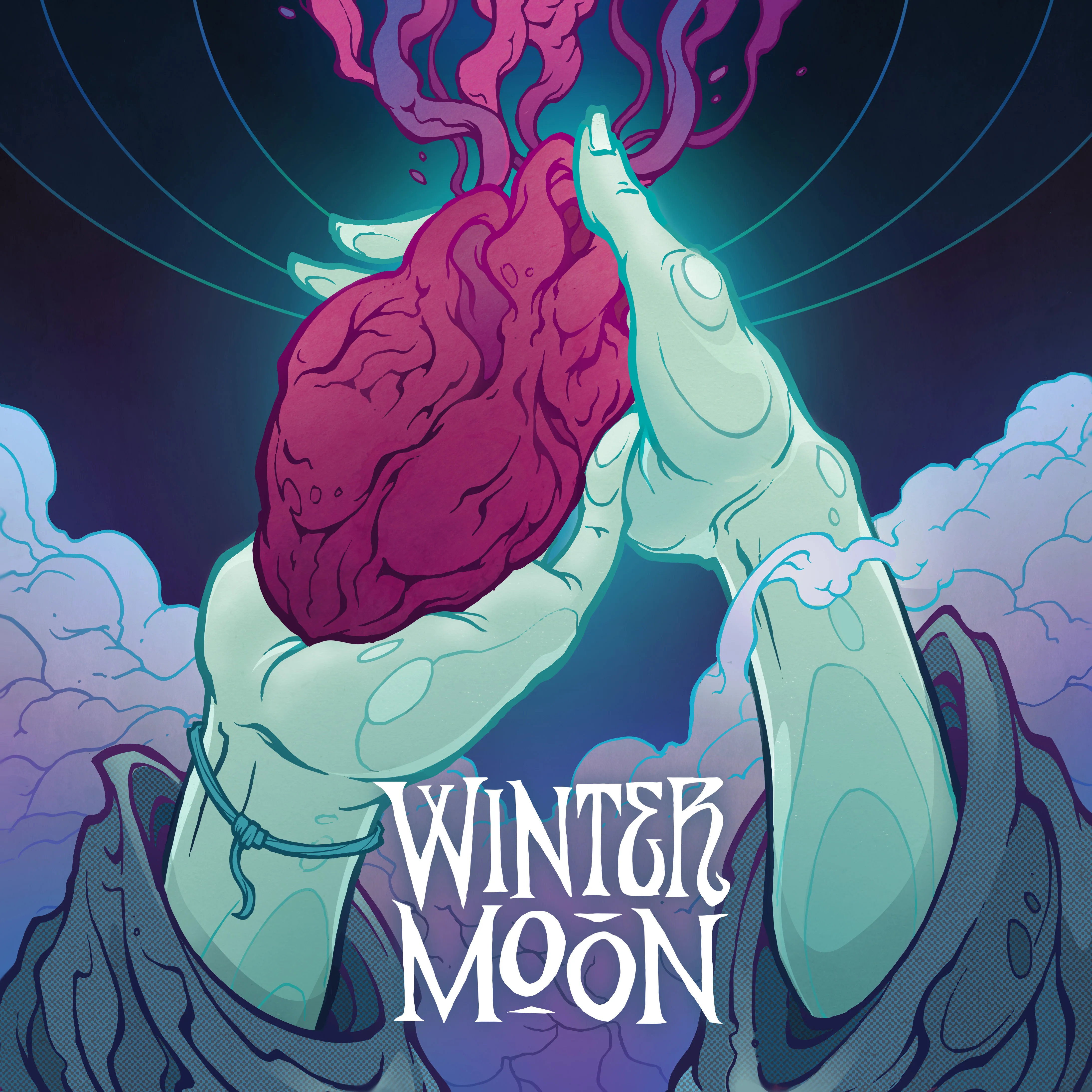 Official album cover artwork for Hearts and Hands by Winter Moon