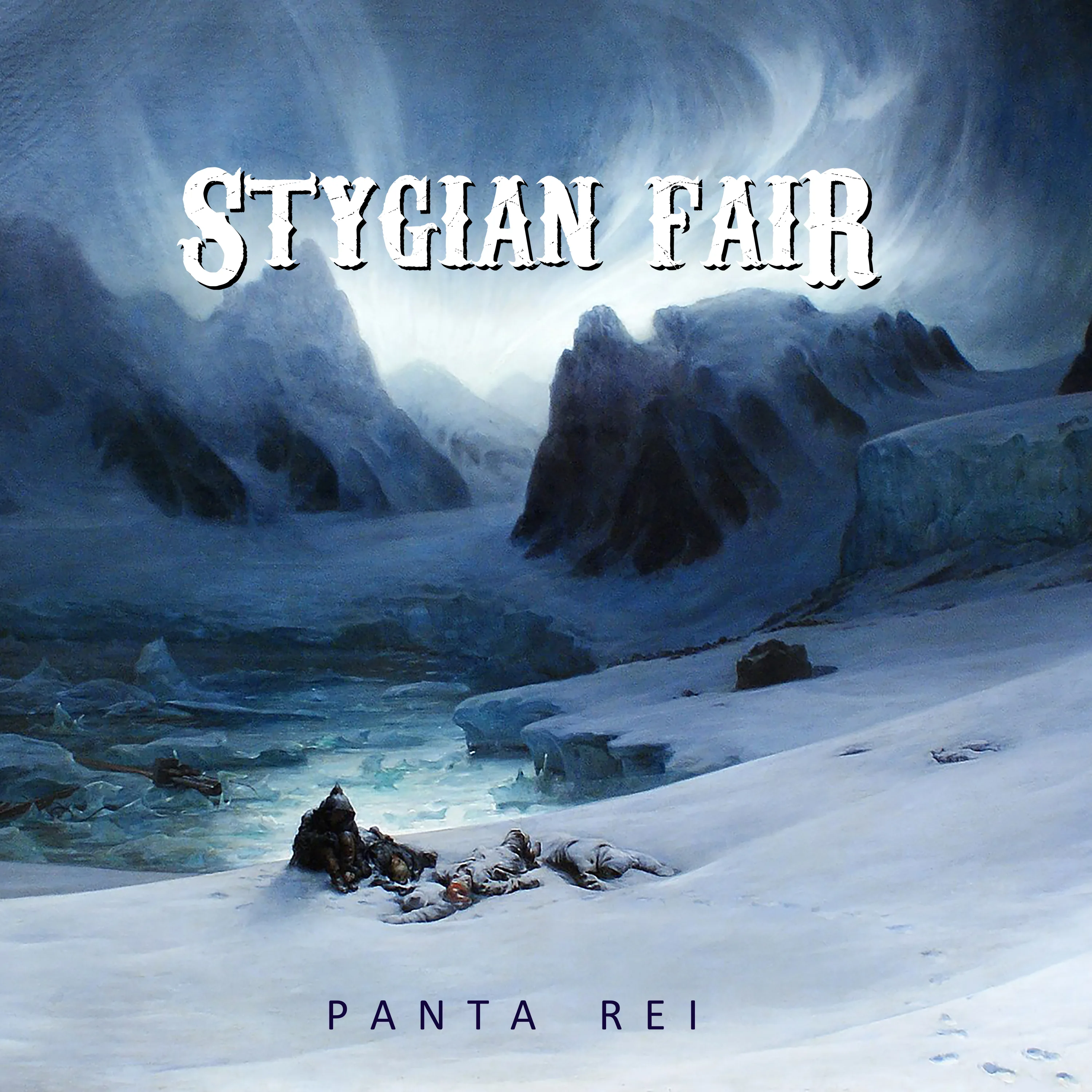 Official album cover art for the release Panta Rei by Stygian Fair