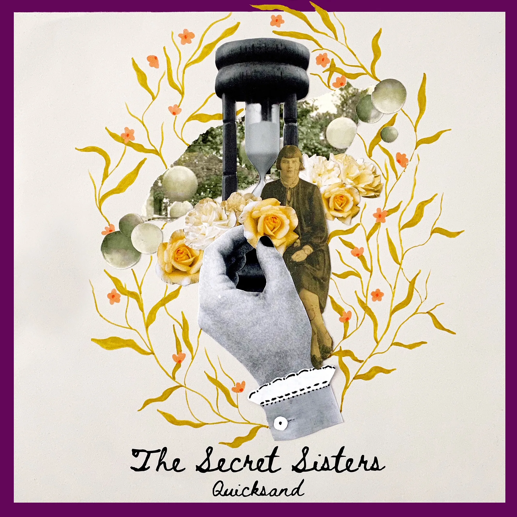 Official album cover art for the release Quicksand by The Secret Sisters