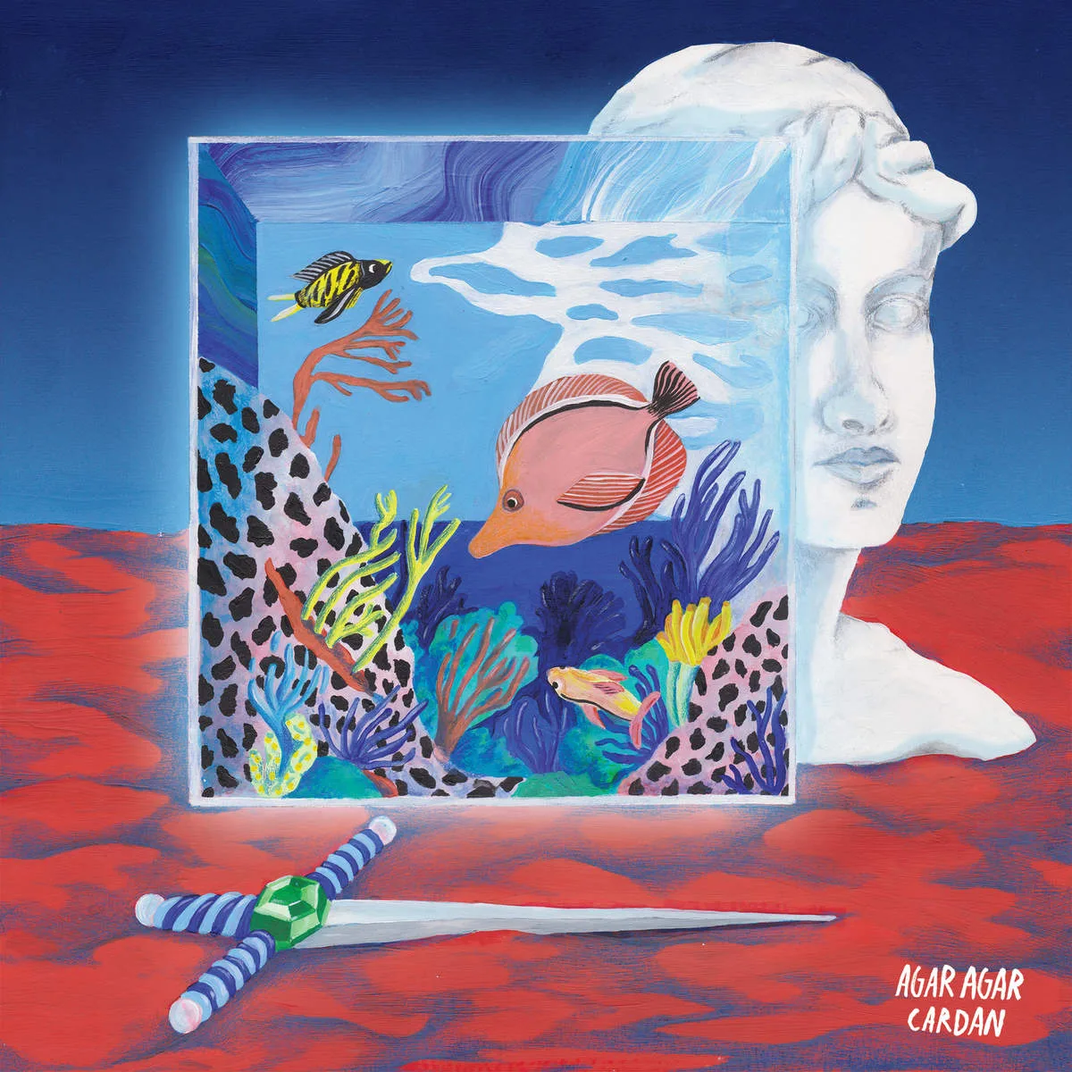 Official album cover artwork for Cardan by Agar Agar
