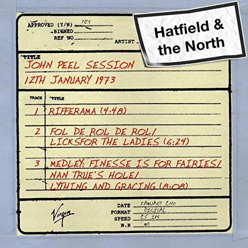 Official album cover art for the release John Peel Session (12th January 1973) by Hatfield and the North