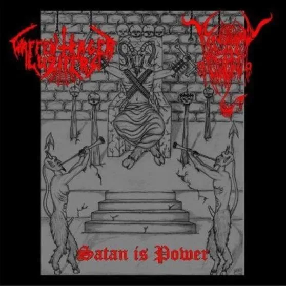 Official album cover art for the release Satan Is Power by Waffenträger Luzifers