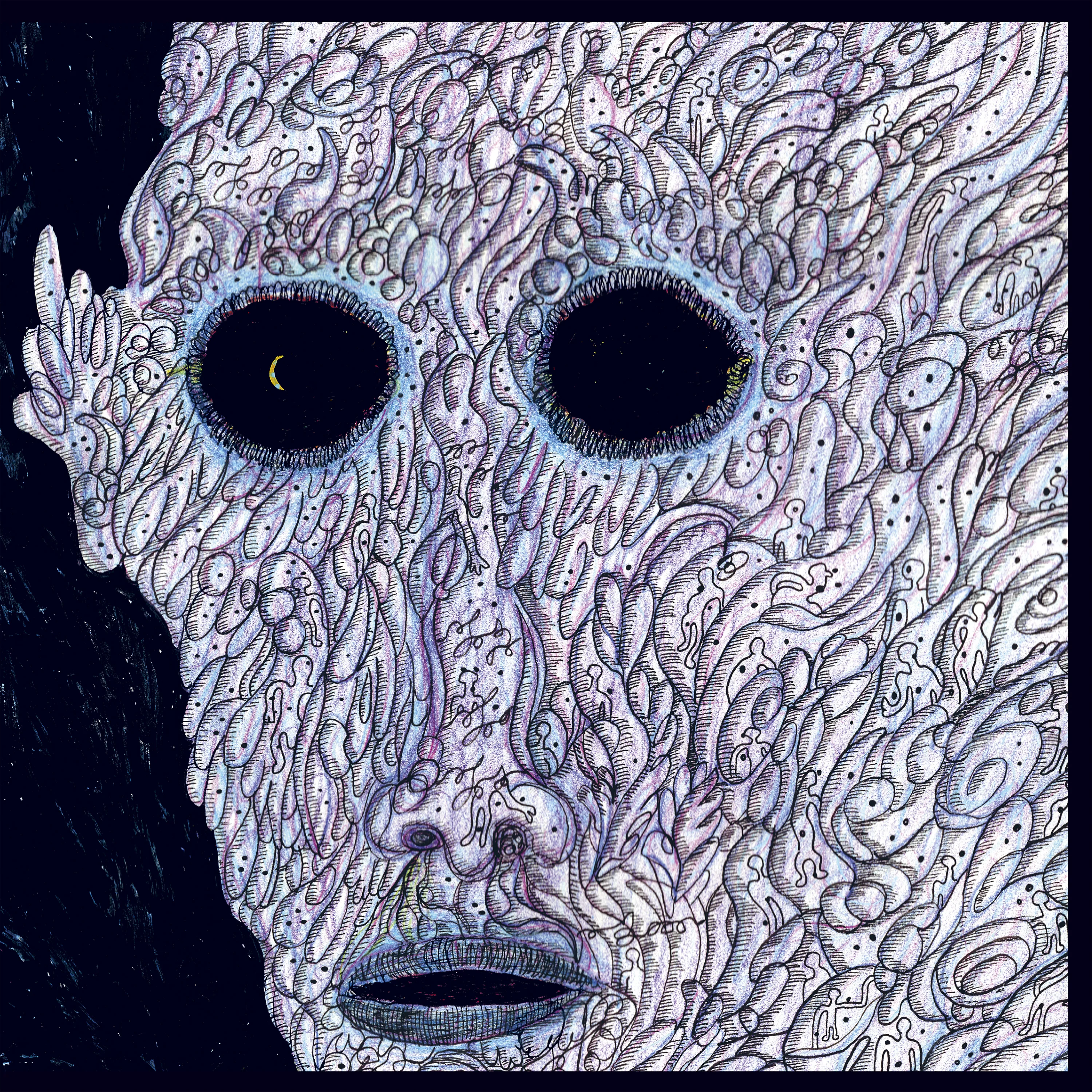 Official album cover art for the release Sticka En Kniv I Världen by Shaam Larein