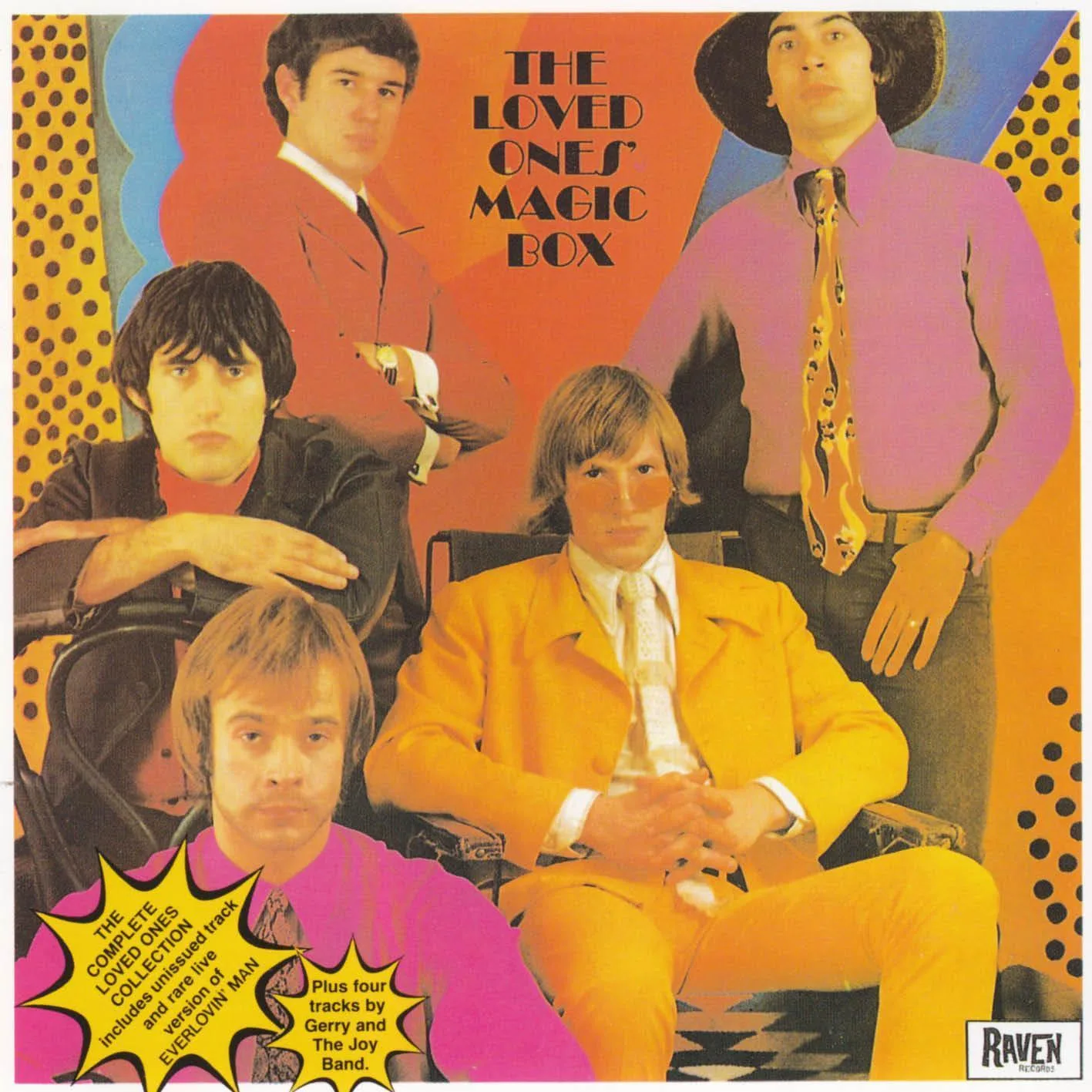 Official album cover art for the release Magic Box by The Loved Ones