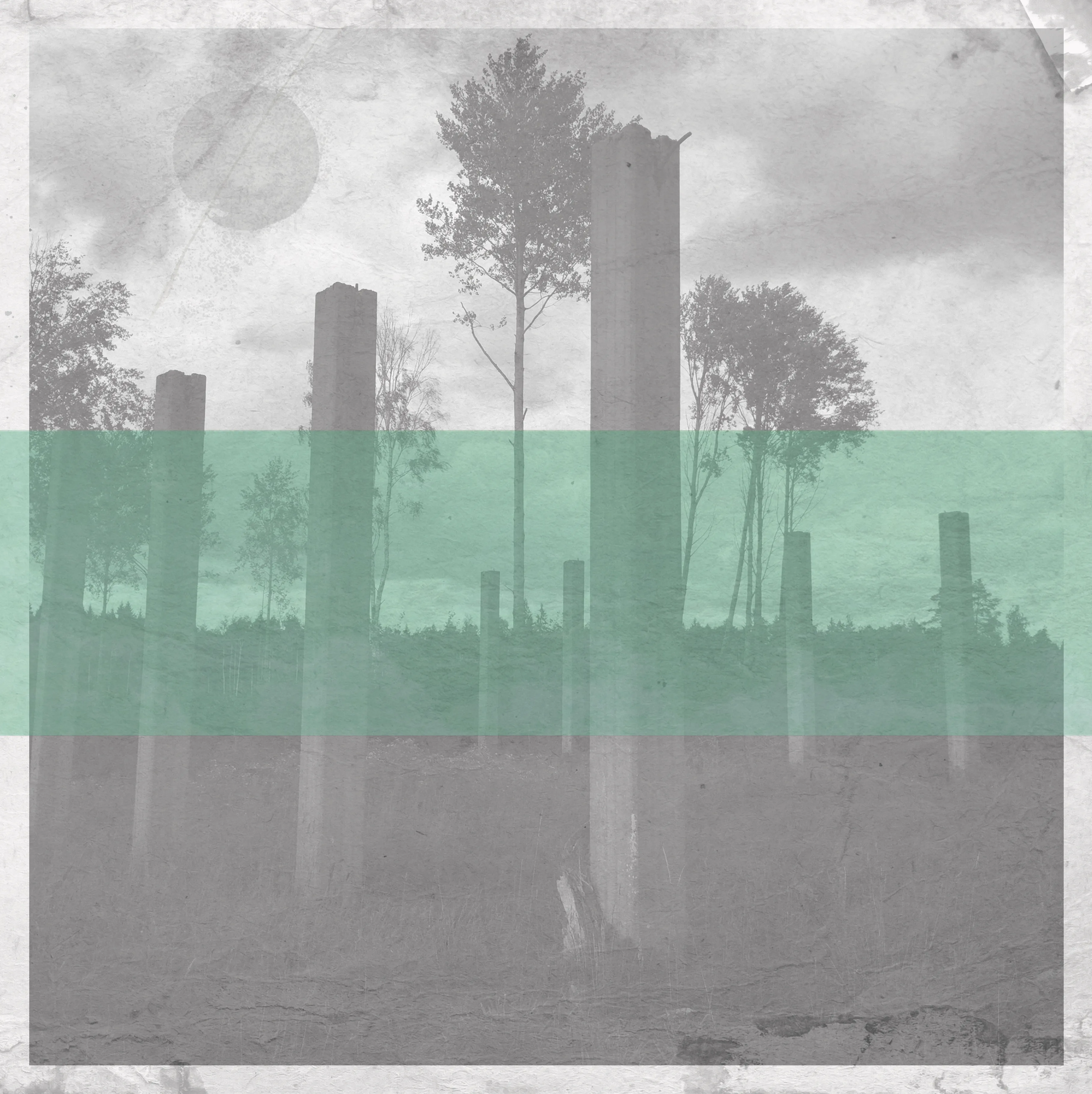 Official album cover art for the release Clothes I Wear for the Space I’m In by Shirokuma