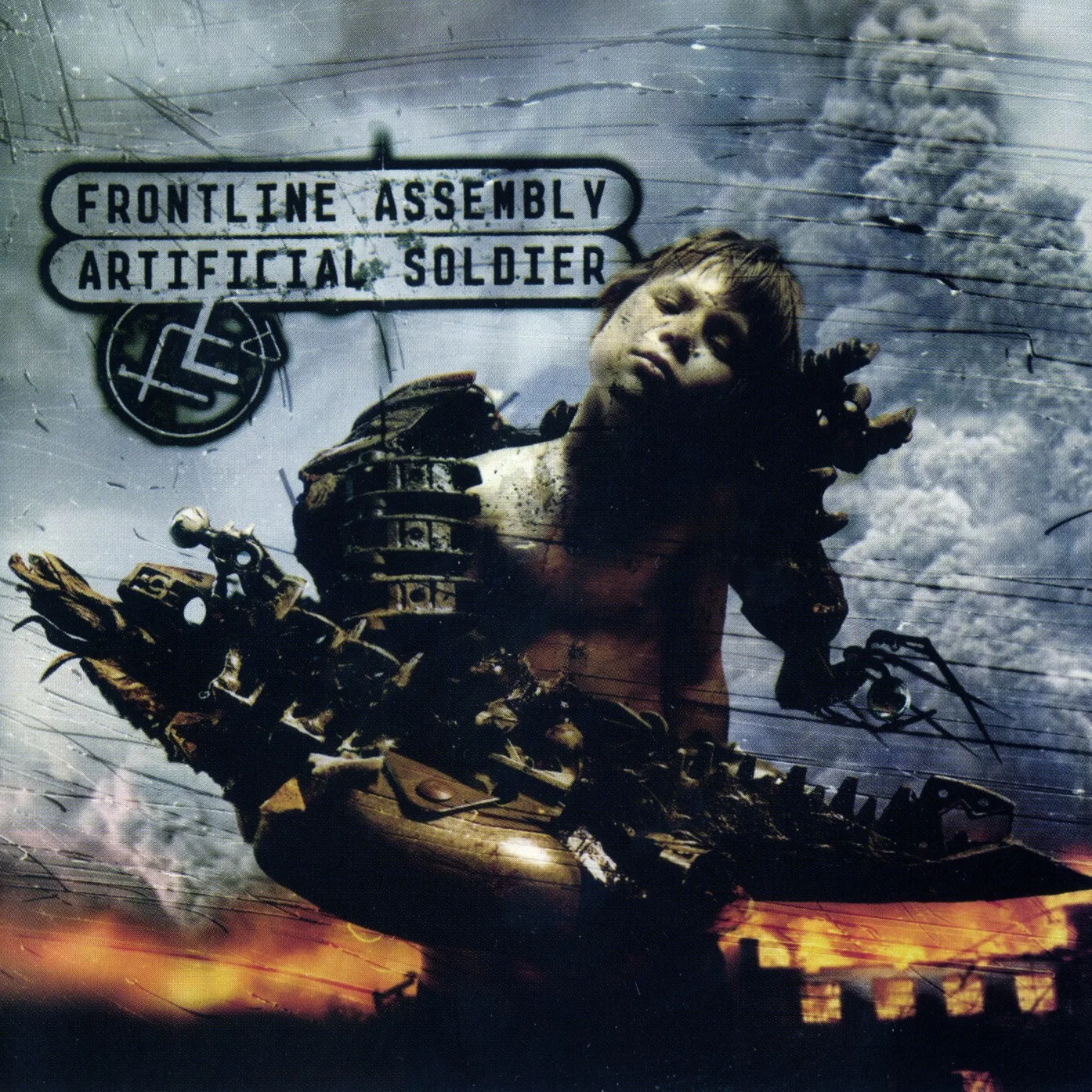 Unleashed song track artwork featured on the album Artificial Soldier by Front Line Assembly