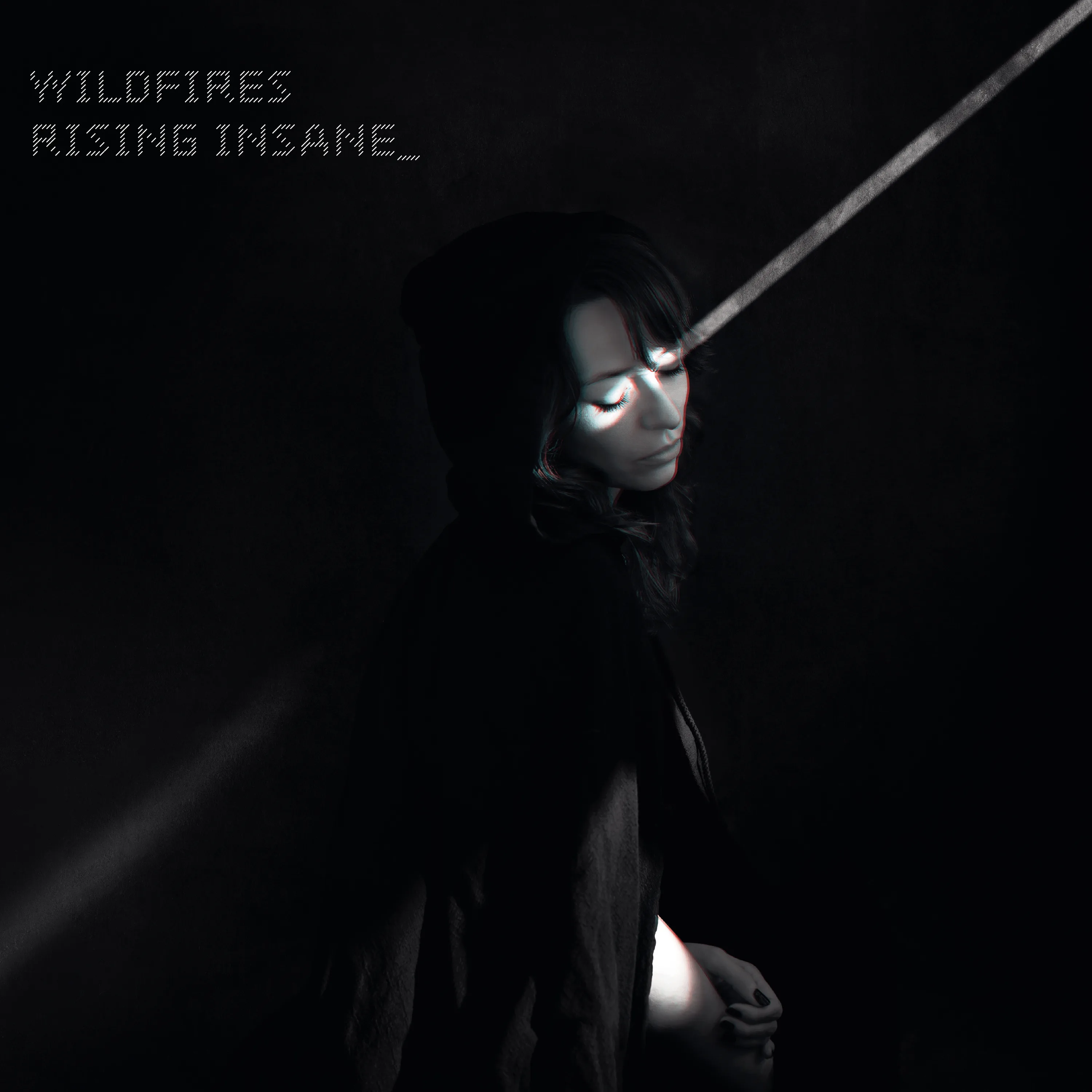 Official album cover art for the release Wildfires by Rising Insane