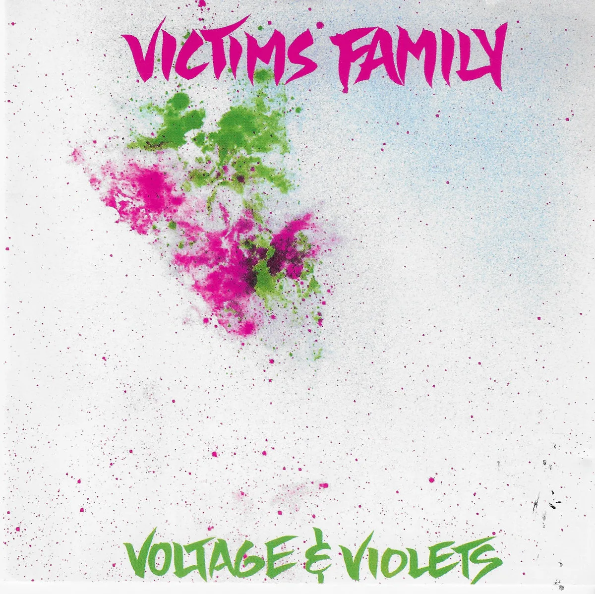 Official album cover art for the release Voltage & Violets by Victims Family