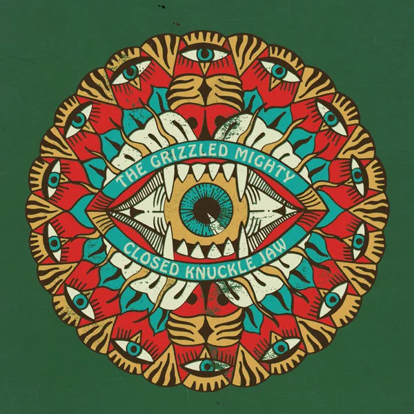Official album cover art for the release Closed Knuckle Jaw by The Grizzled Mighty