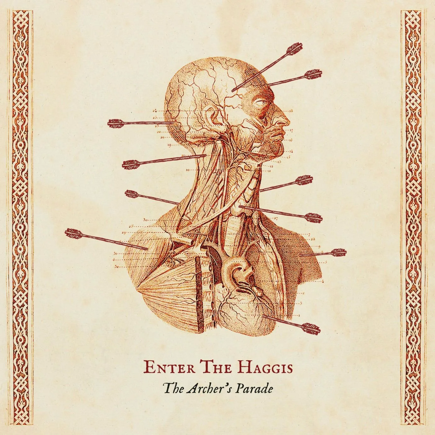 Official album cover art for the release The Archer's Parade by Enter the Haggis