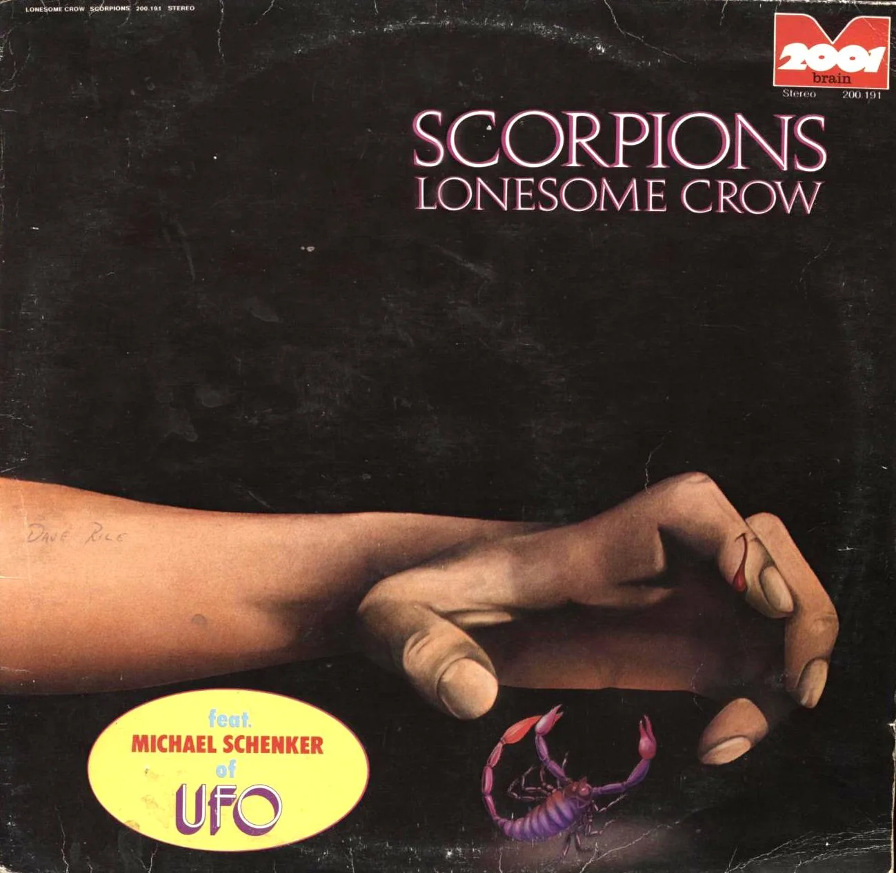Lonesome Crow song track artwork featured on the album Lonesome Crow by Scorpions