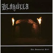 Official album cover art for the release The Immortal Cult by Blåkulla