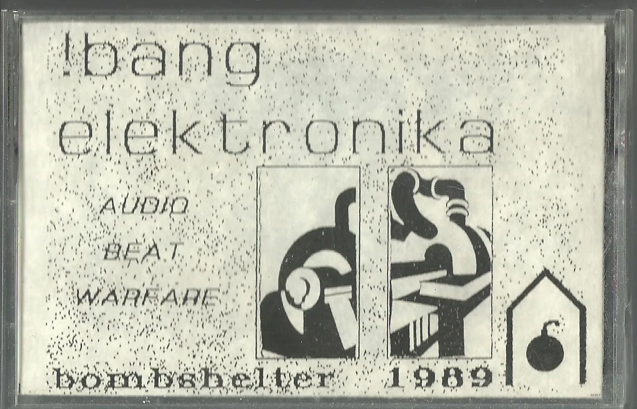 Official album cover art for the release Audio Beat Warfare by !Bang Elektronika