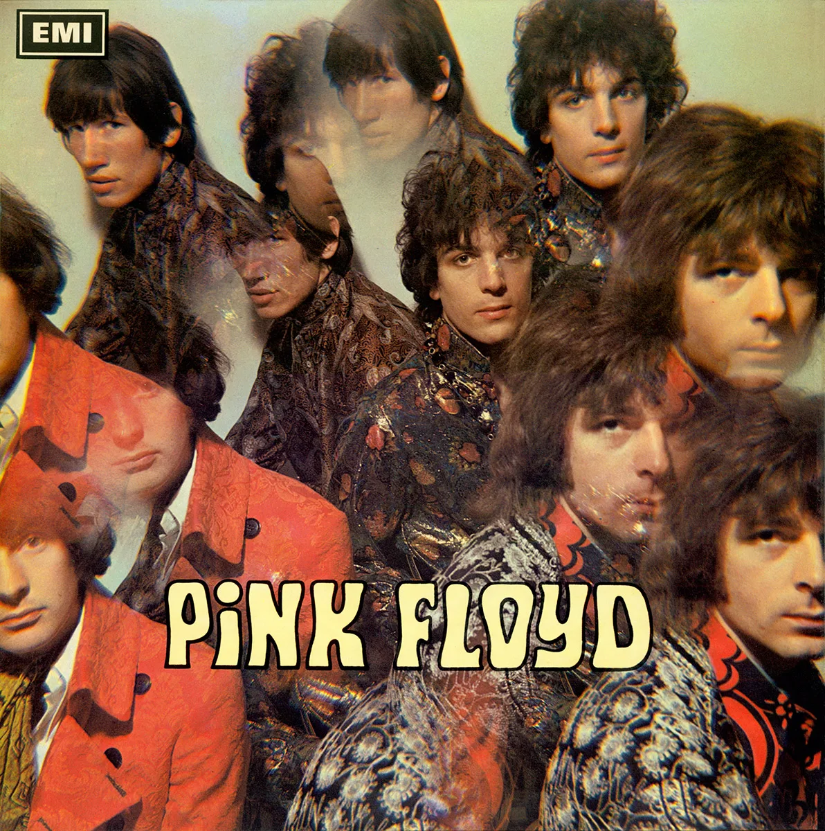 Lucifer Sam song track artwork featured on the album The Piper at the Gates of Dawn by Pink Floyd