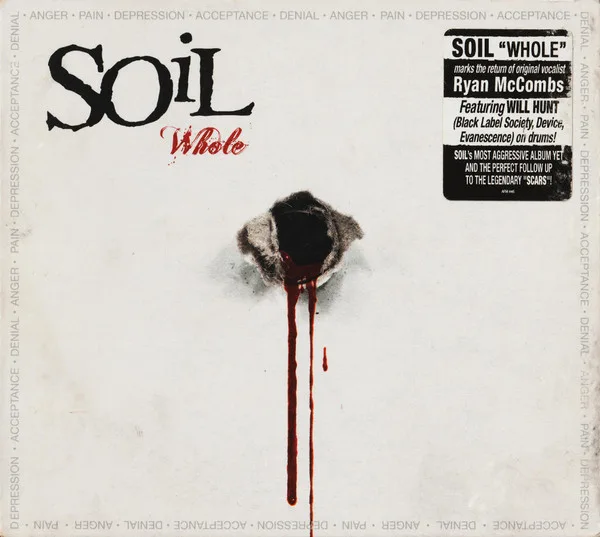 Official album cover art for the release Whole by SOiL