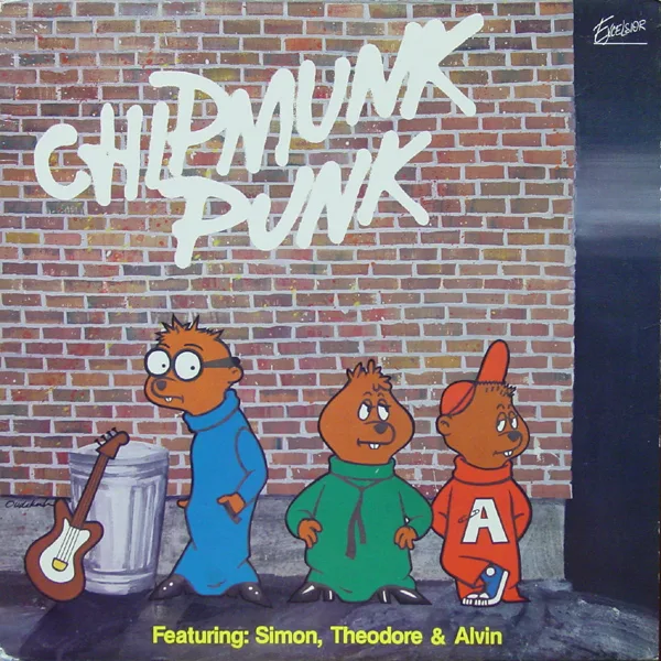 Official album cover artwork for Chipmunk Punk by The Chipmunks