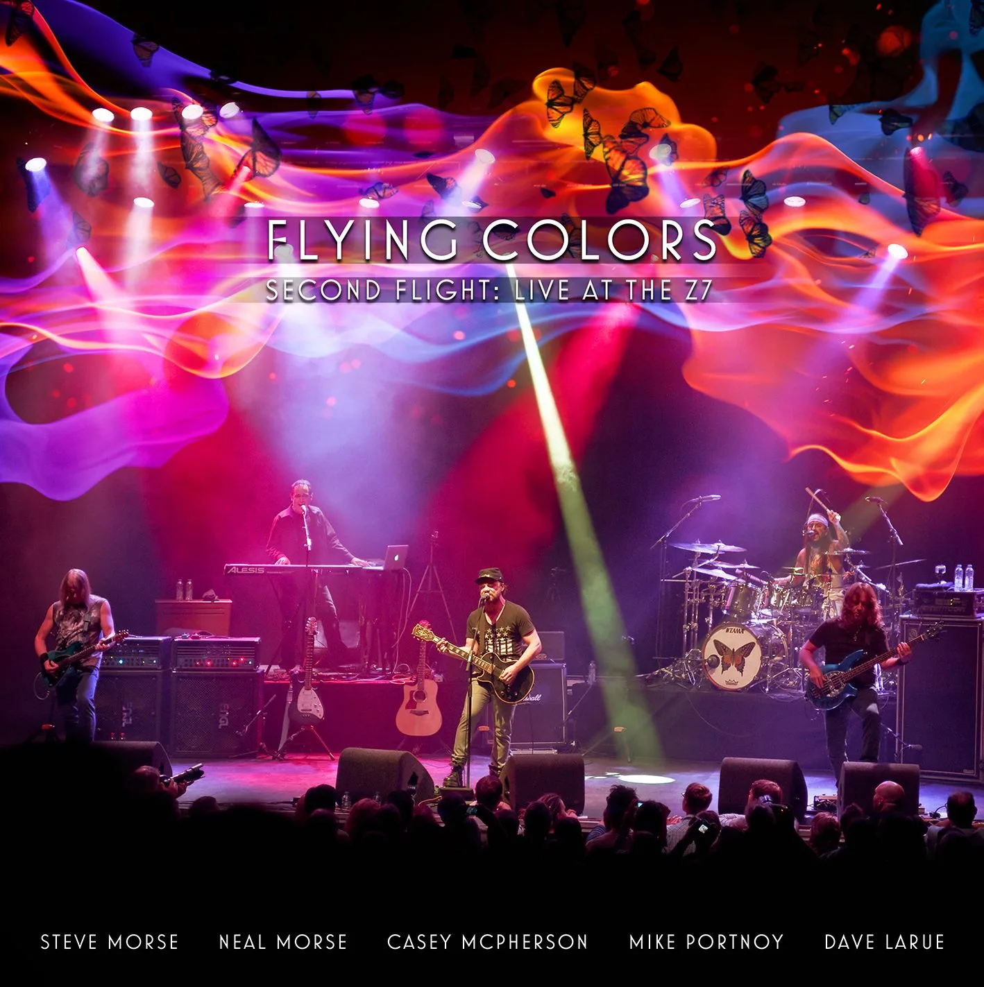 Official album cover art for the release Second Flight: Live at the Z7 by Flying Colors