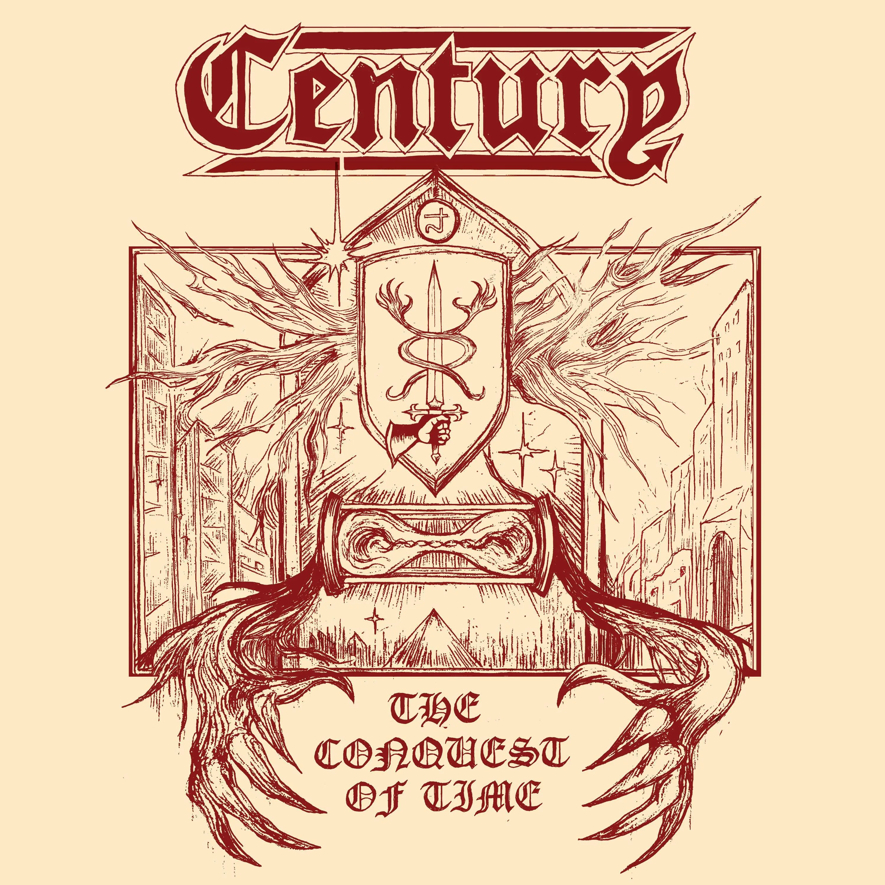 Official album cover art for the release The Conquest of Time by Century