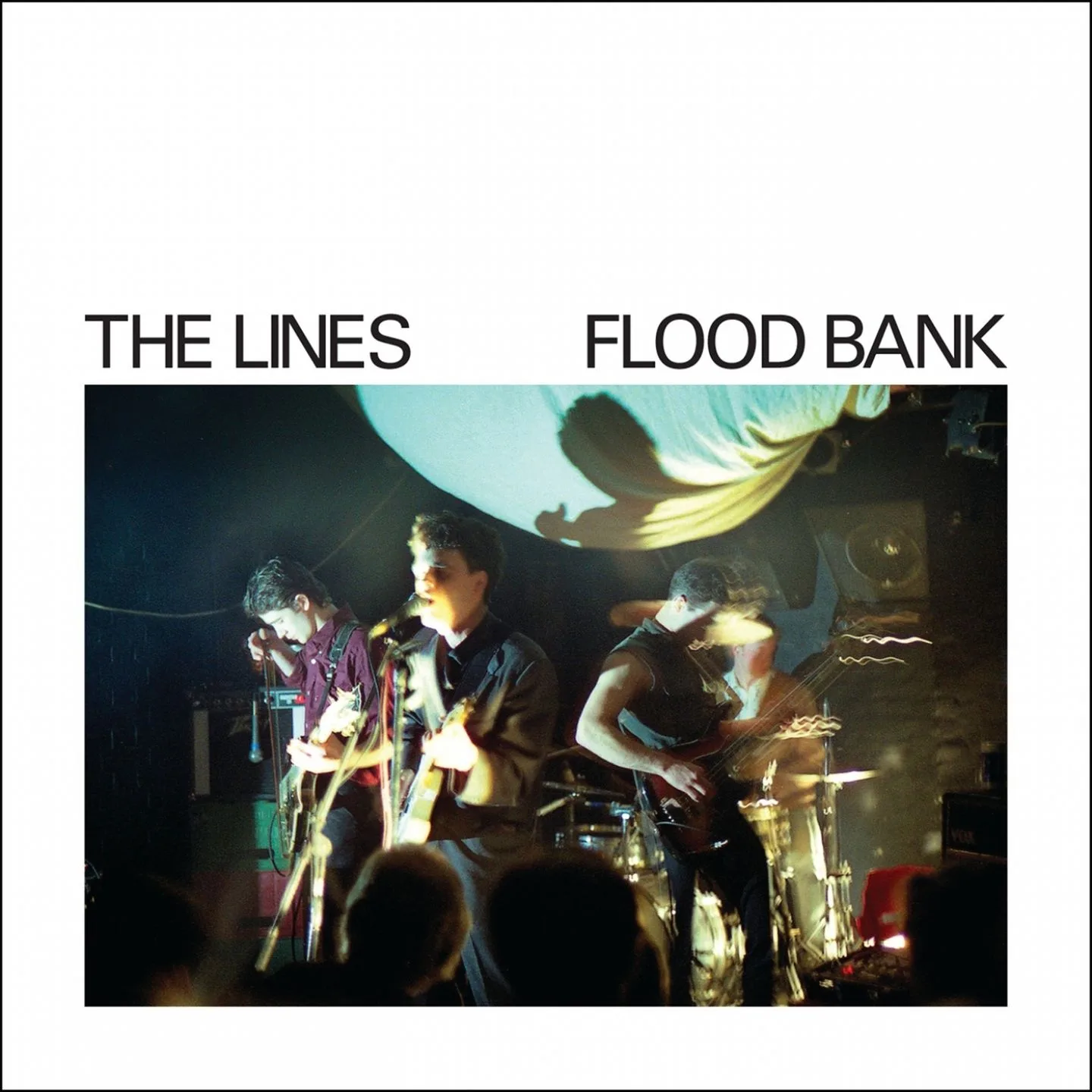 Official album cover art for the release Flood Bank by The Lines