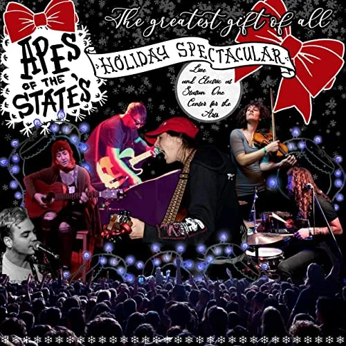 Official album cover art for the release The Greatest Gift of All by Apes of the State