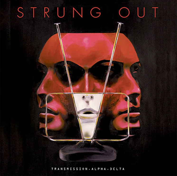 Official album cover art for the release Transmission.Alpha.Delta by Strung Out