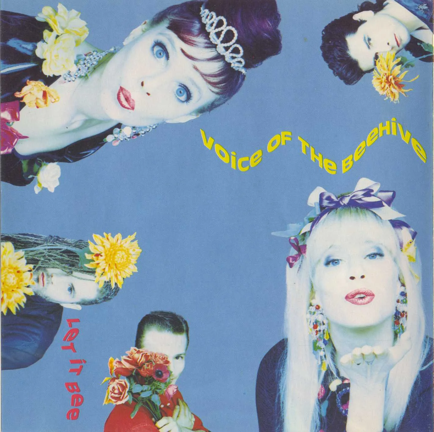 Official album cover art for the release Let It Bee by Voice of the Beehive