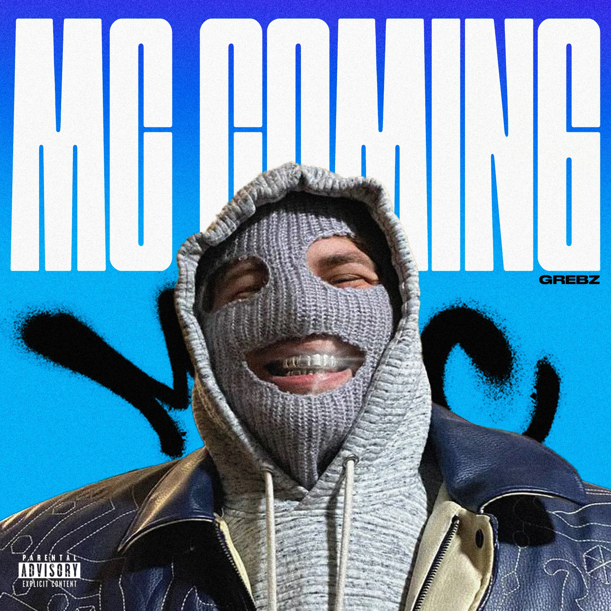 Official album cover art for the release MC COMING by Грибы