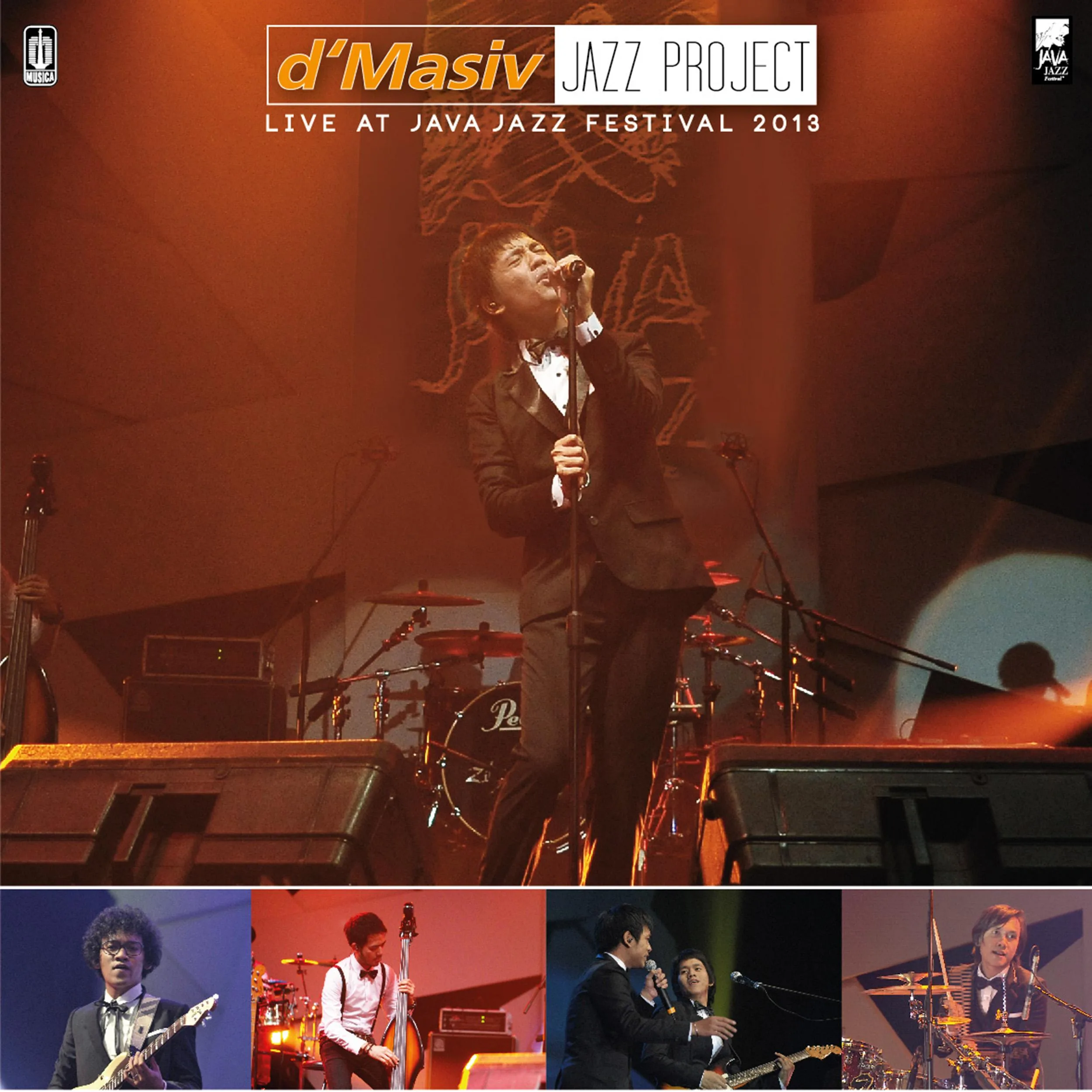 Official album cover art for the release Jazz Project by d’Masiv