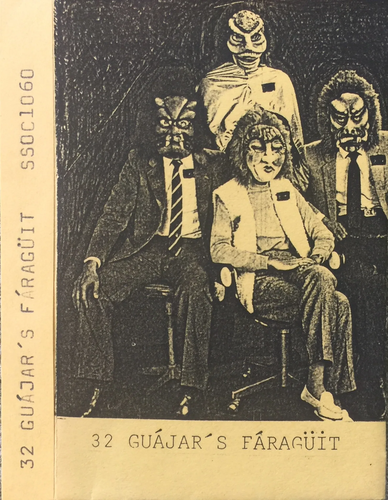 Official album cover art for the release Antilogia V0cevérsica by 32 Guájar’s Fáragüit
