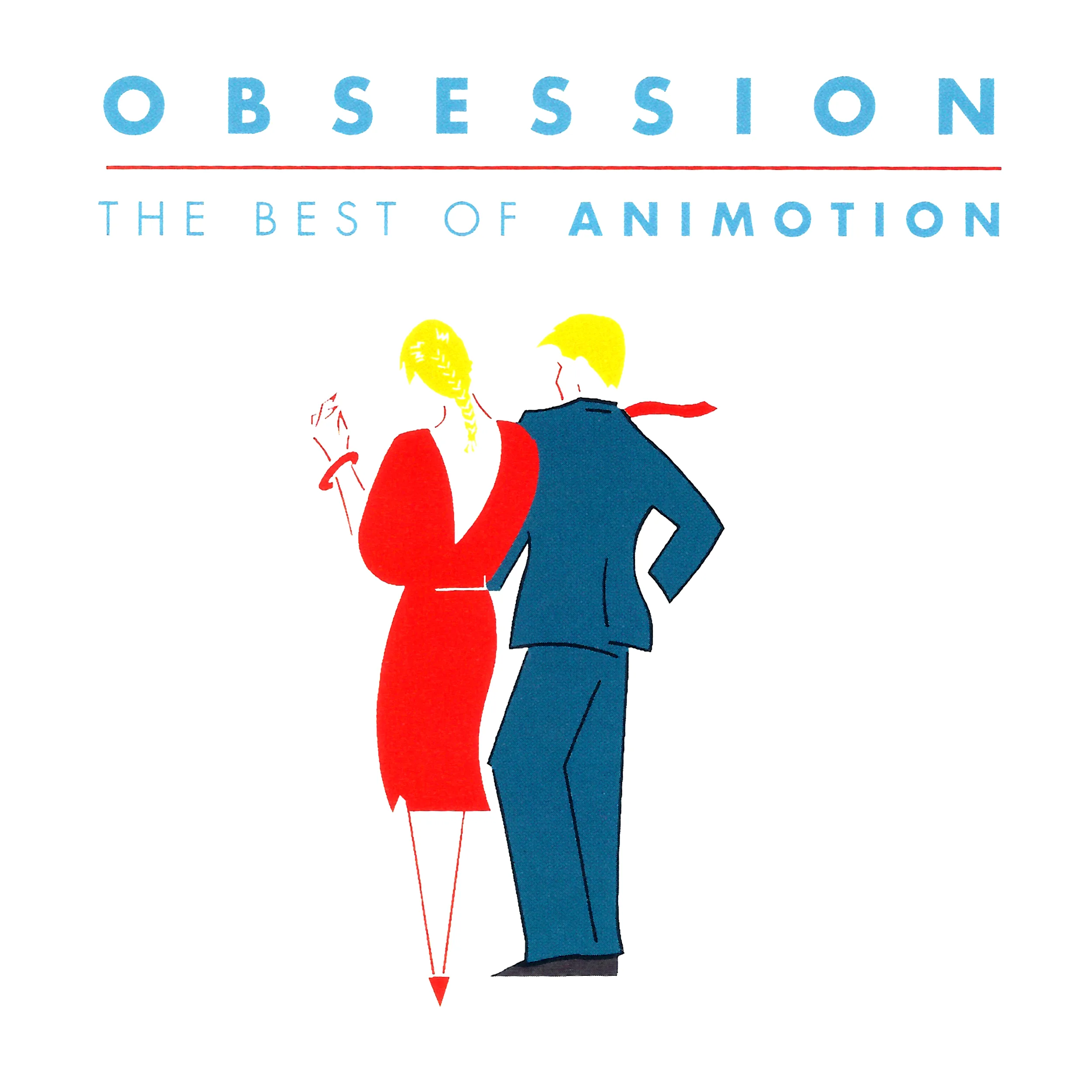 Official album cover art for the release Obsession: The Best of Animotion by Animotion