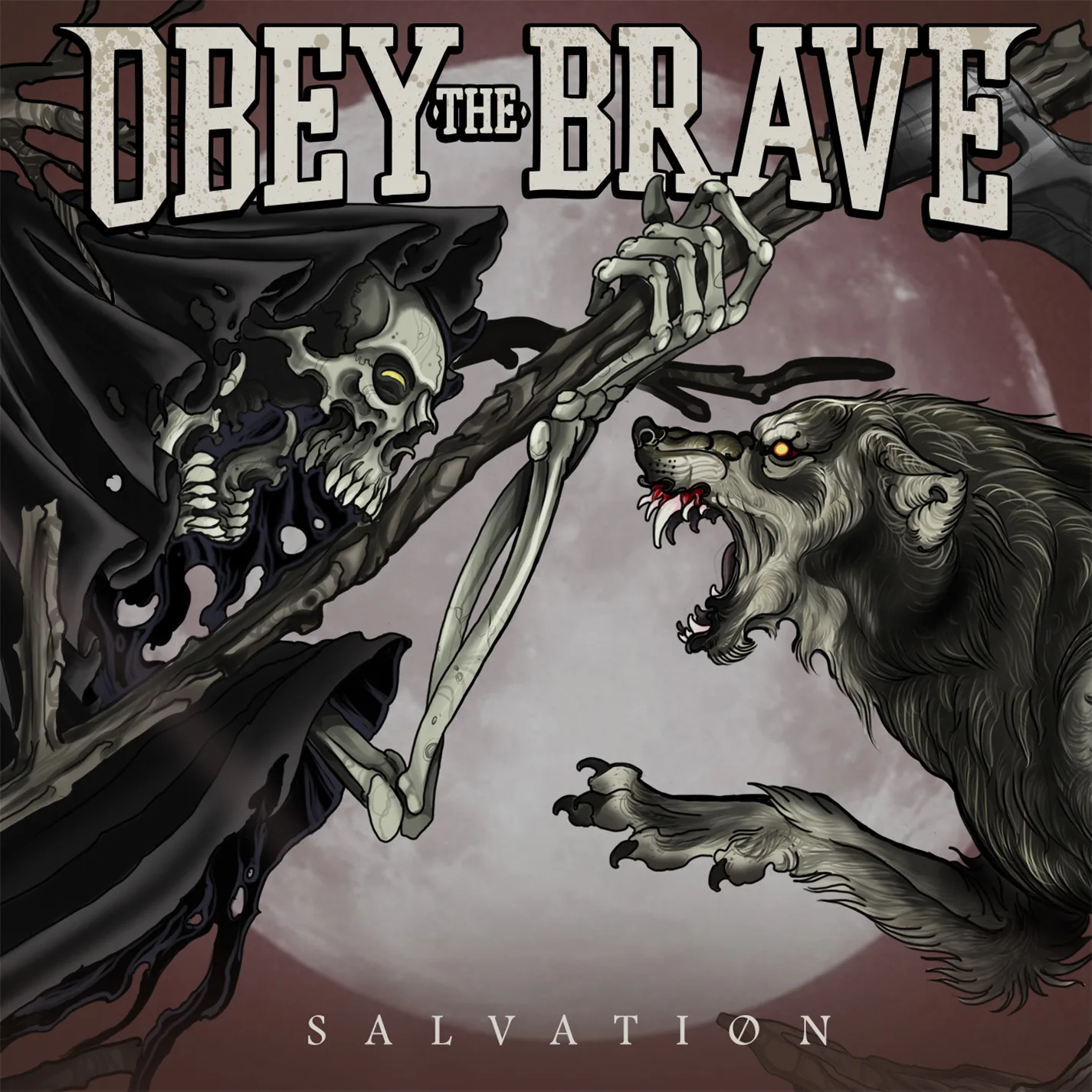 Official album cover art for the release Salvation by Obey the Brave