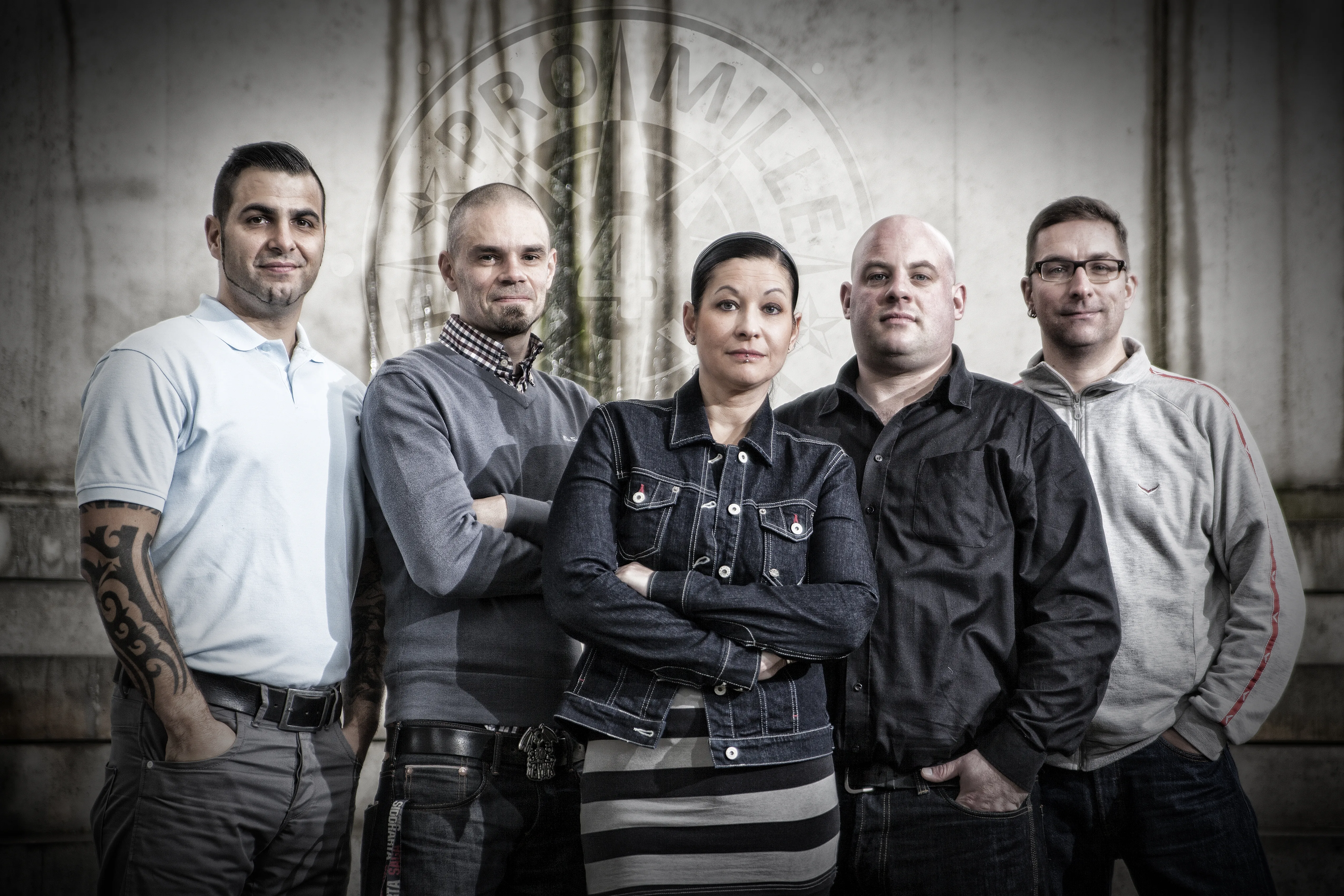 Official promotional archive photo of 4 Promille