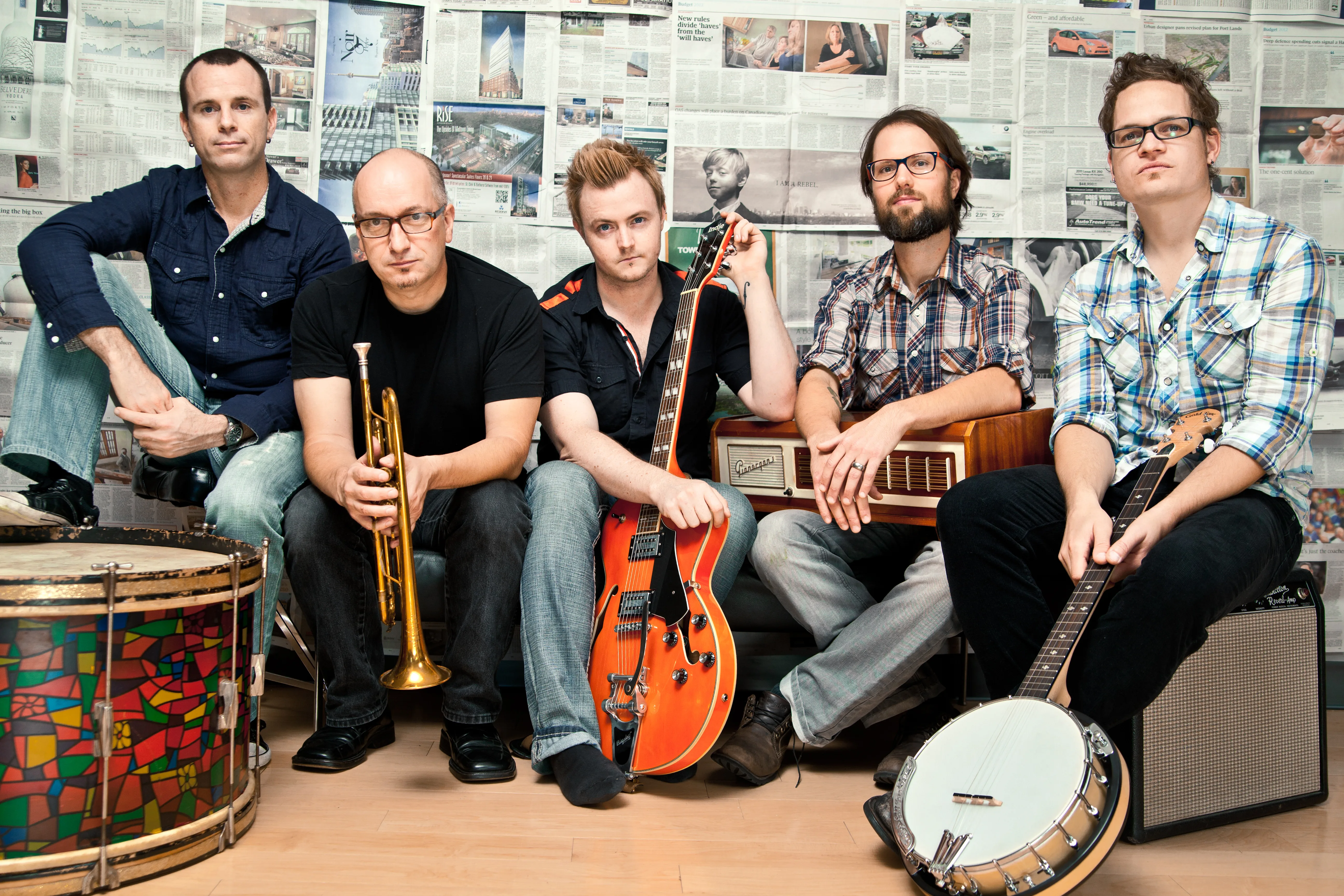Official promotional archive photo of Enter the Haggis