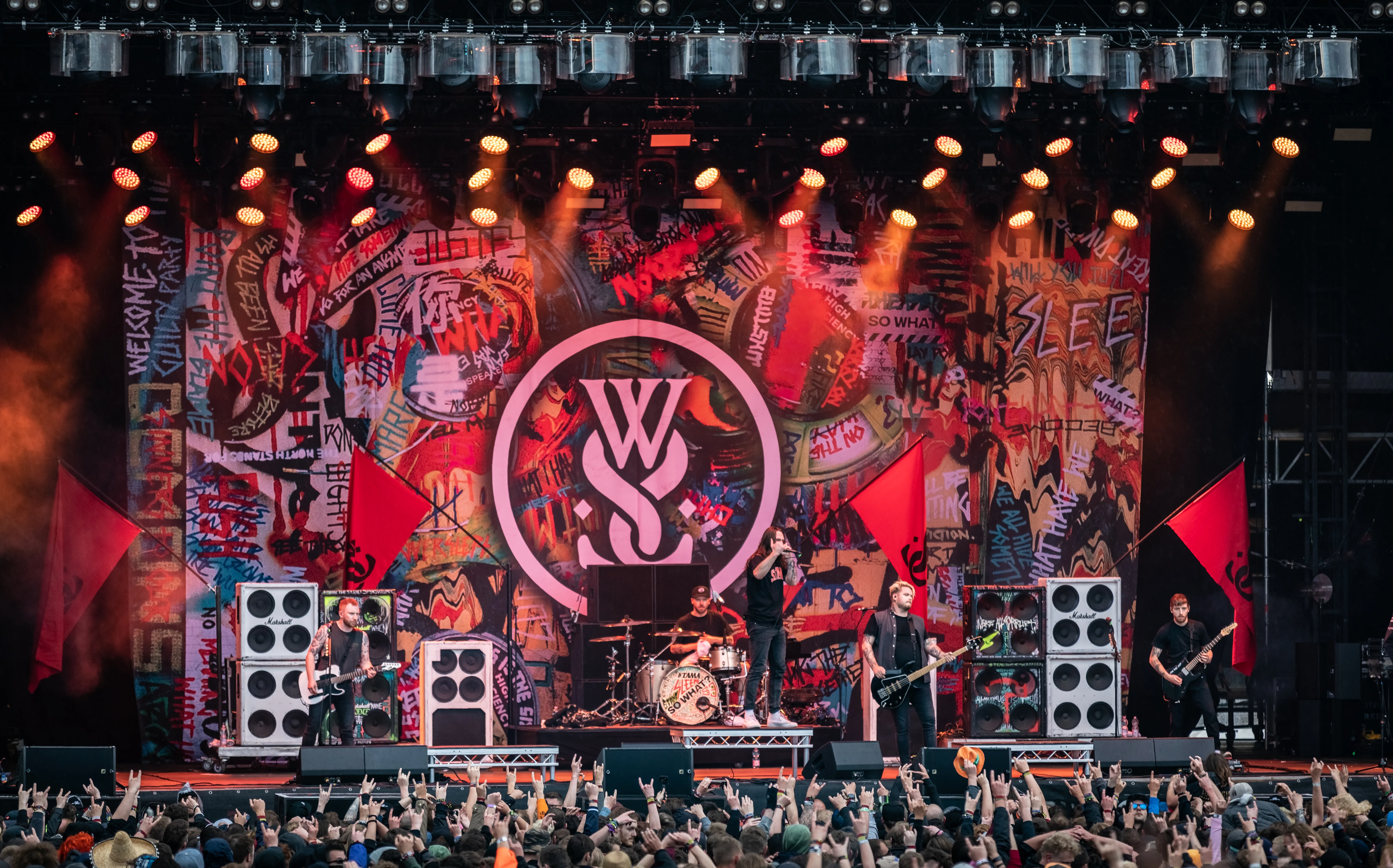 Official promotional archive photo of While She Sleeps