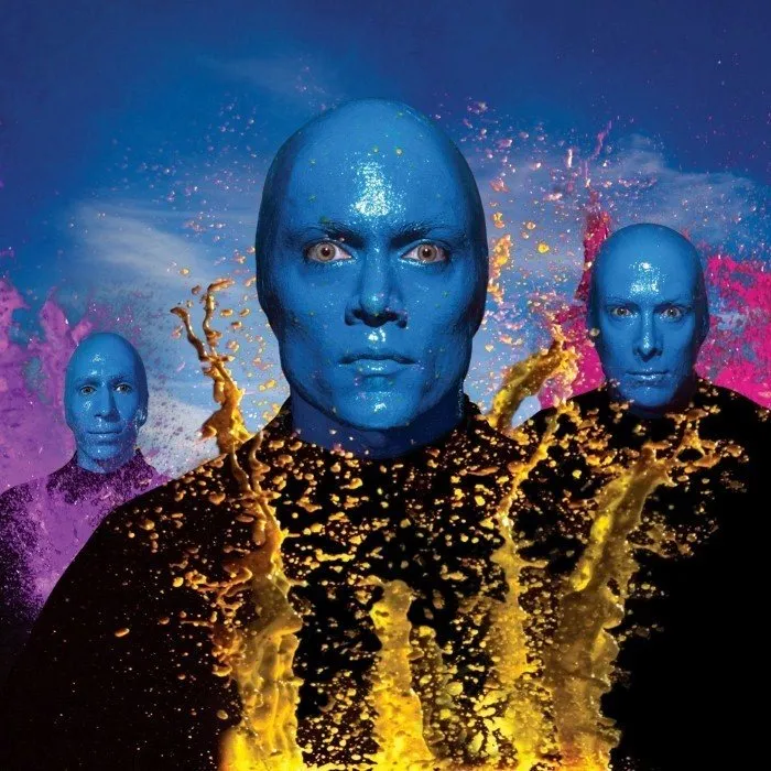 Official promotional archive photo of Blue Man Group