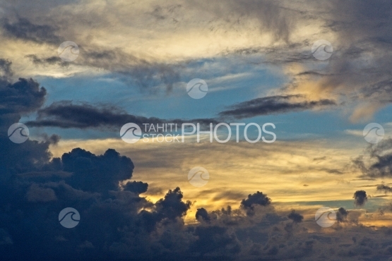 Stormy Sky and clouds of sunset