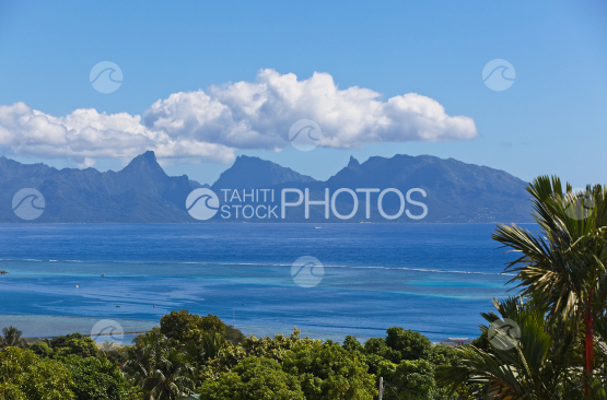 Moorea shot from Tahiti