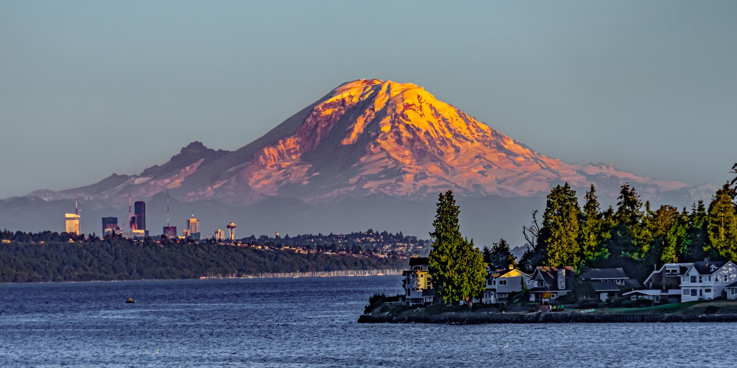 Mt. Rainier Sunset