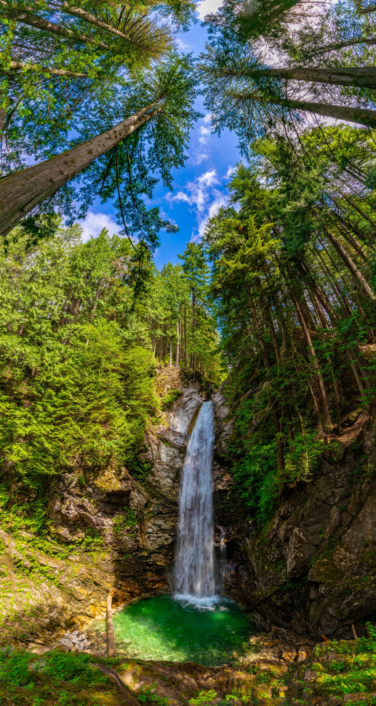Cascade Falls Regional Park British Columbia Canada - 2