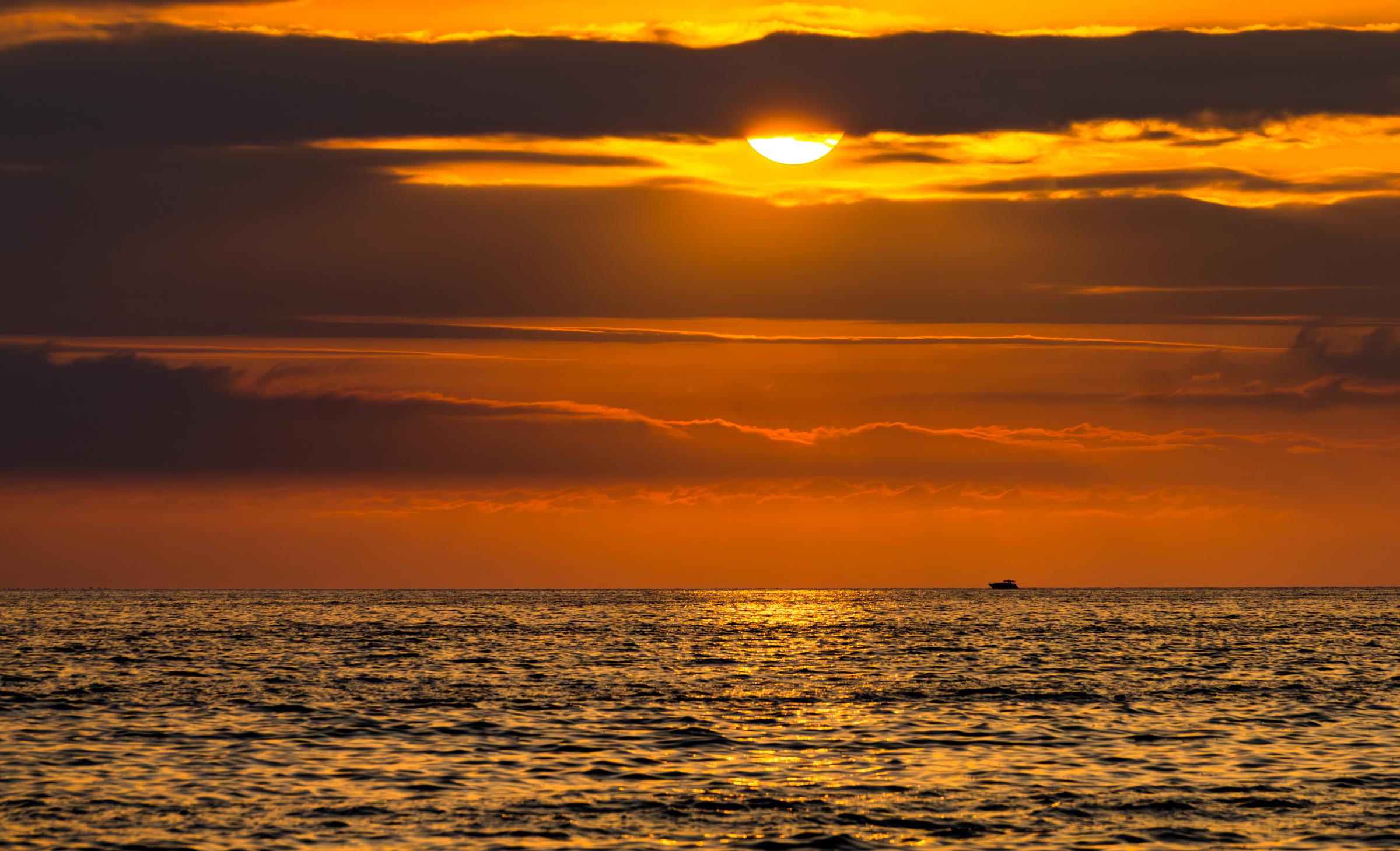 Cloudy Sunset Puerto Vallarta Mexico