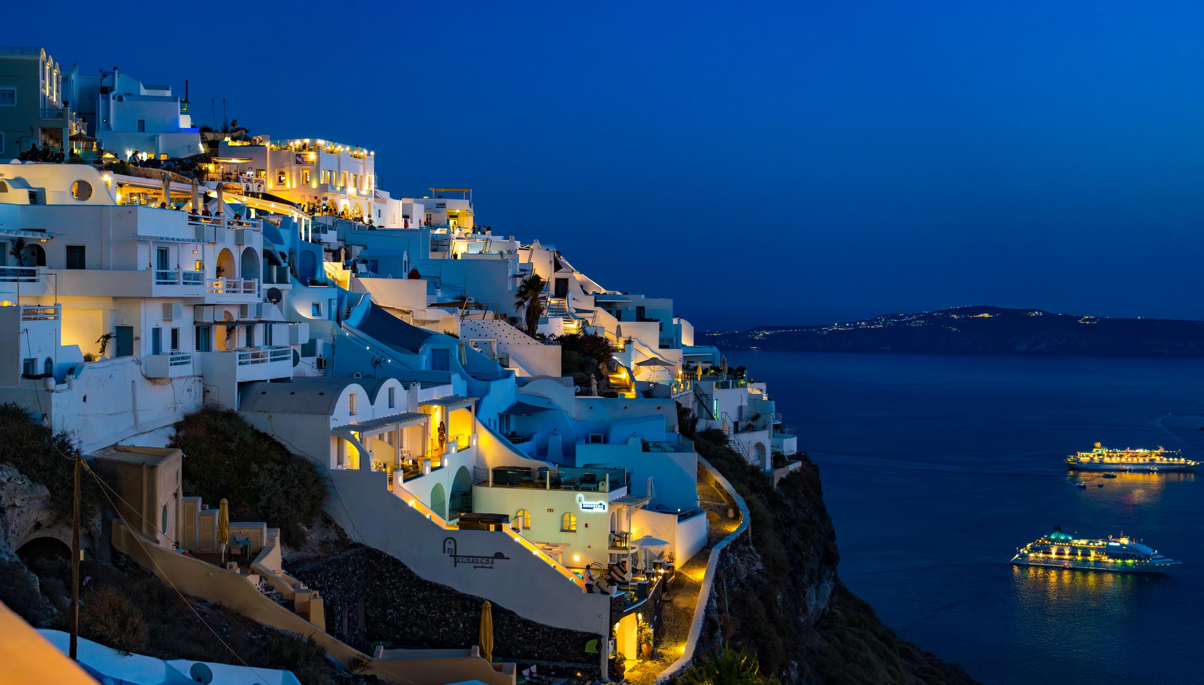 Fira at Dusk
