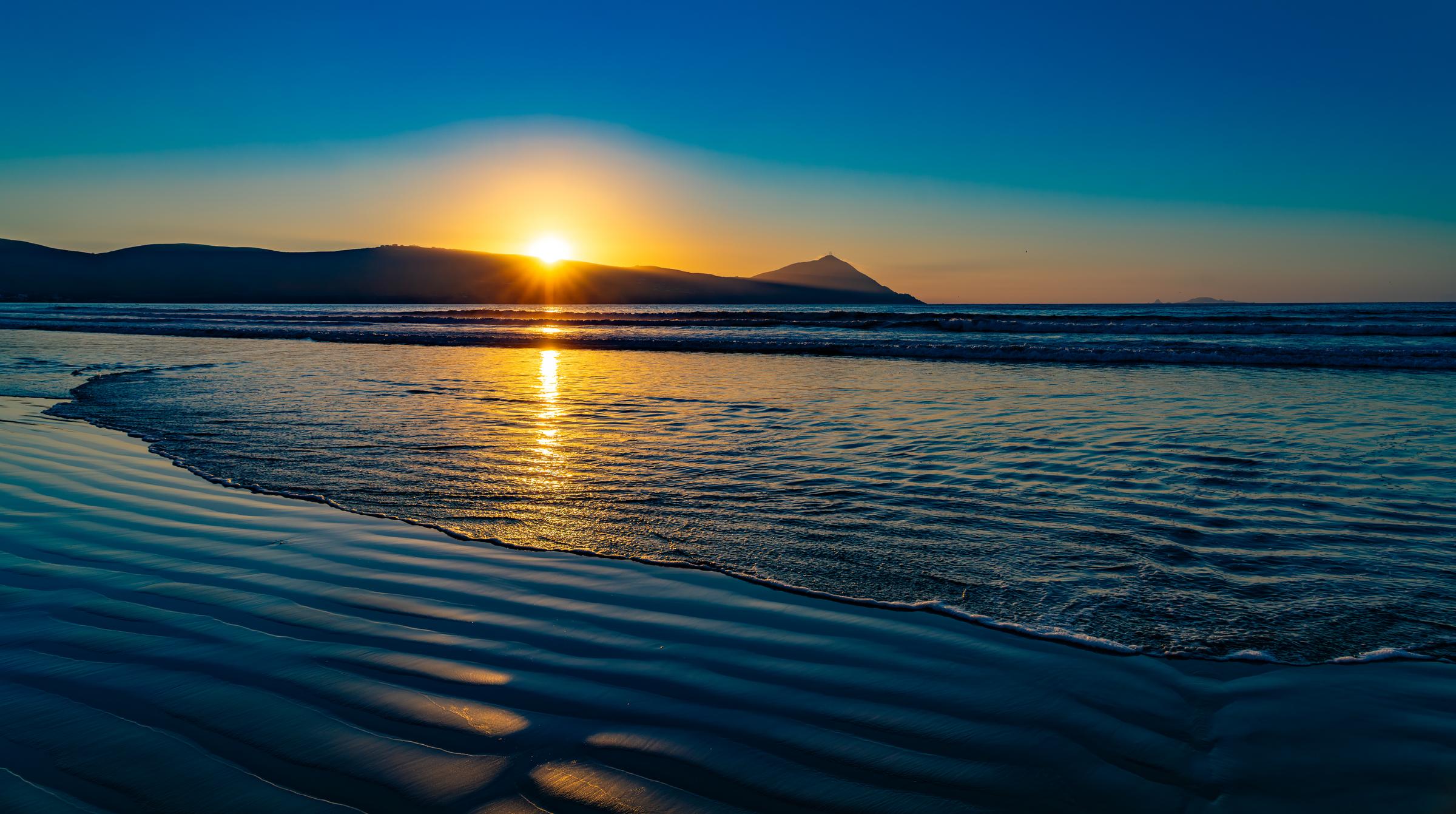 Sunset at the Beach Punta Banda Beach Baja California Mexico - 3