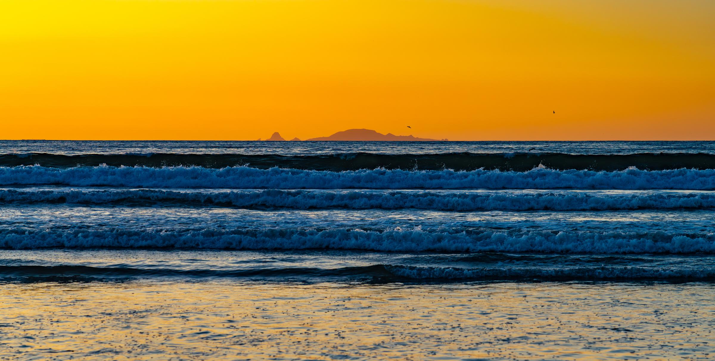 Sunset at the Beach Punta Banda Beach Baja California Mexico - 4
