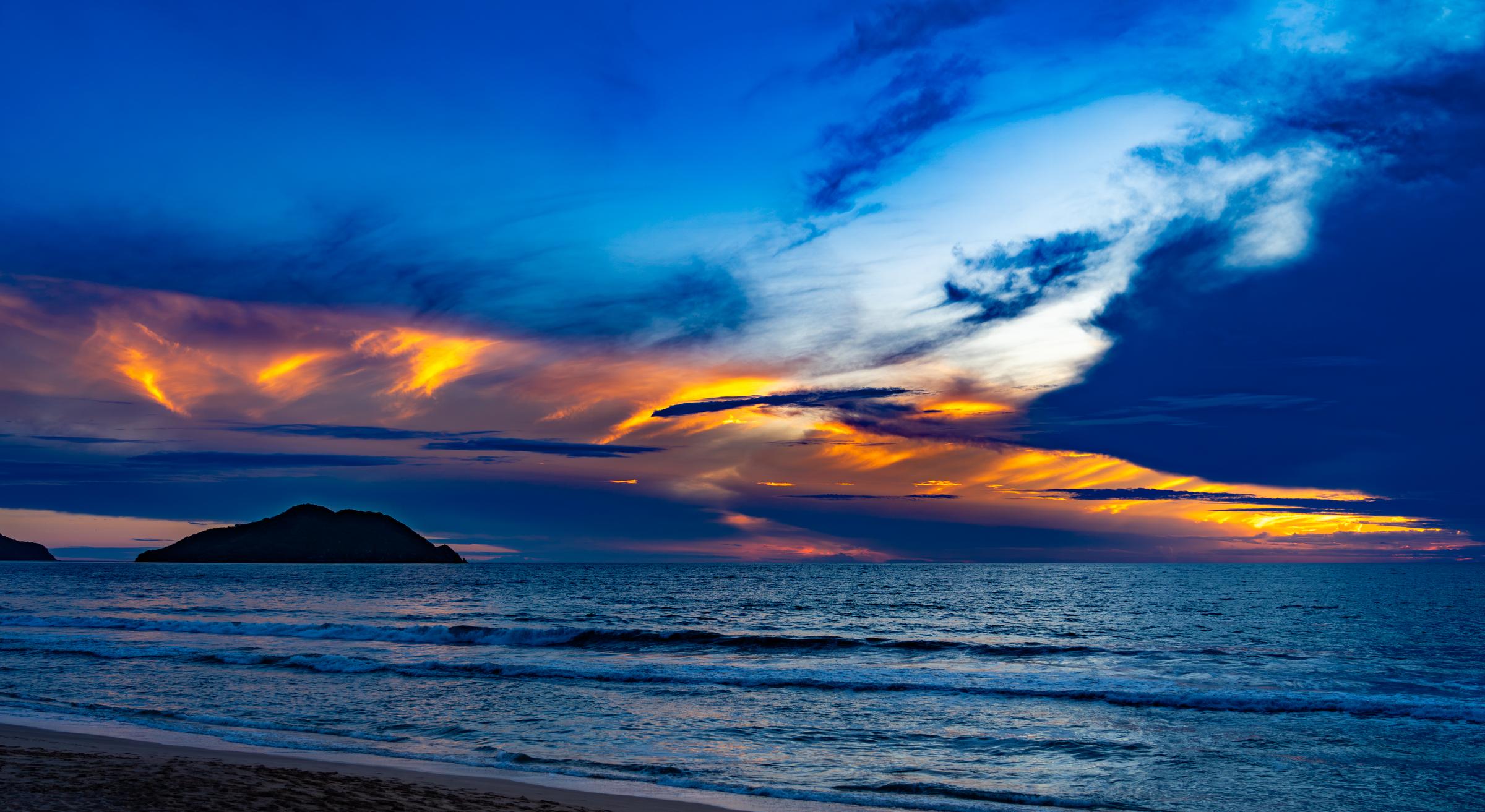 Sunset at Mazatlan Beach
