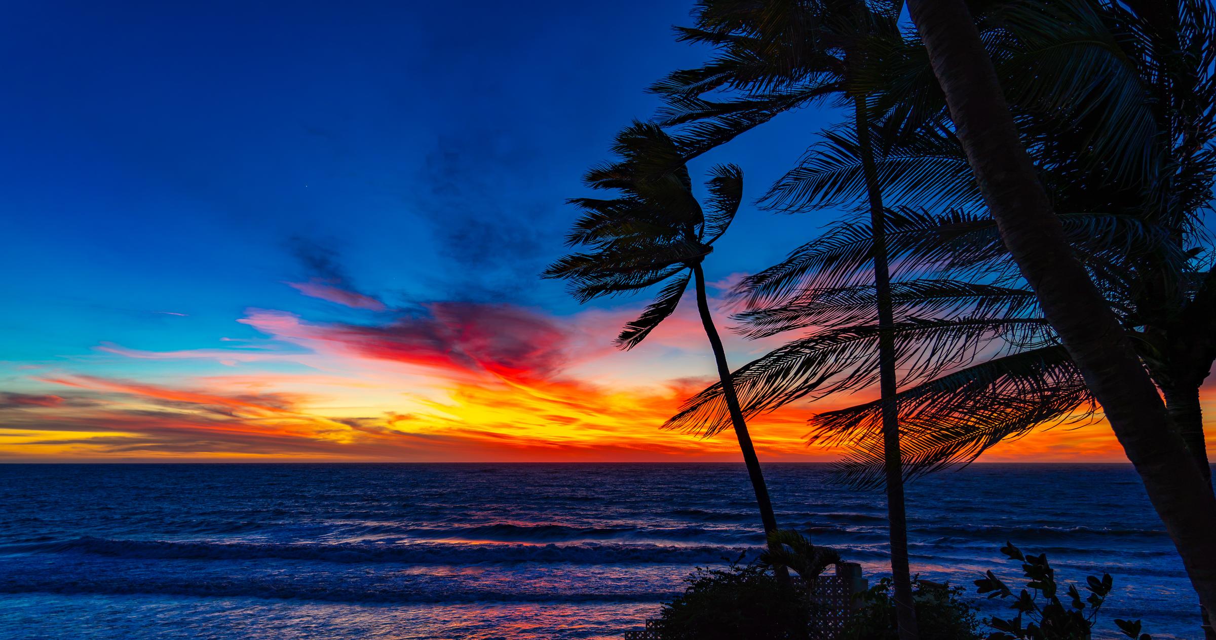 Playa El Delfin Sunset Mazatlan Mexico